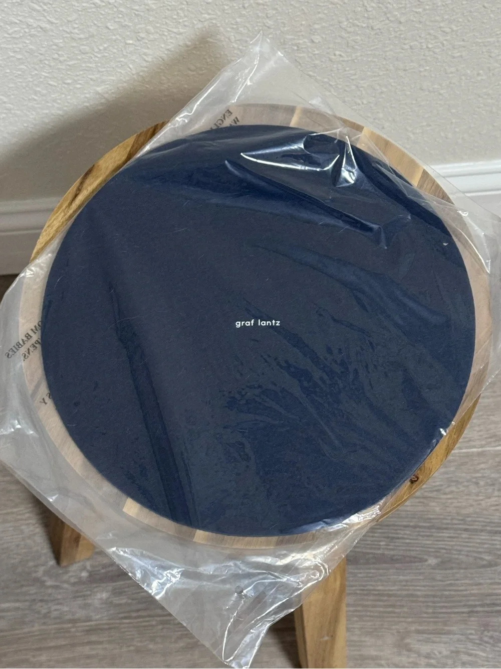 NWT Graf Lantz Midnight Blue Merino Wool 10